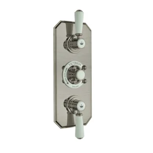 Bc Designs Victrion Triple 2-way Concealed Valve Brushed Nickel