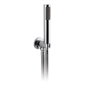 Vado Zoo Single Function Mini Shower Kit With 150cm Shower Hose And Bracket With Integrated Outlet Chrome