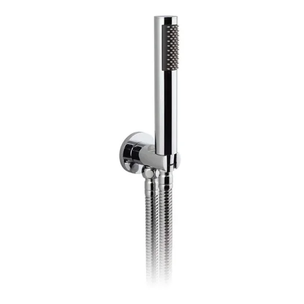 Vado Zoo Single Function Mini Shower Kit With 150cm Shower Hose And Bracket With Integrated Outlet Chrome product image - Image 1