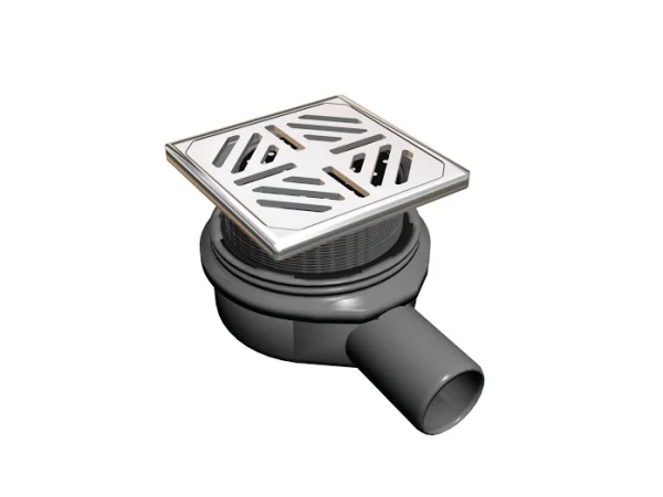 Abacus Elements Horizontal Shower Waste