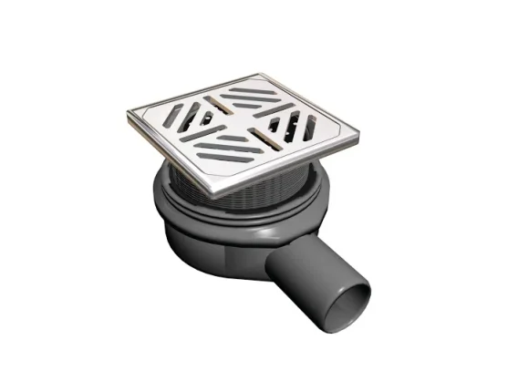 Abacus Elements Horizontal Shower Waste product image - Image 1