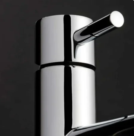 Crosswater Mpro Basin Monobloc No Waste Deck Mounted Chrome detail view - Image 5