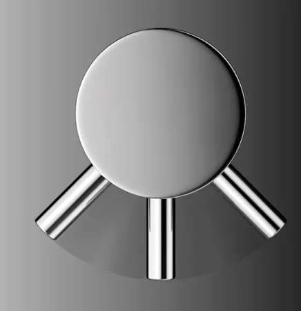 Crosswater Mpro Basin Monobloc No Waste Deck Mounted Chrome detail view - Image 6