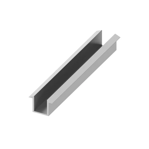 Abacus Glass Recessed Channel Pack Chrome 10mm