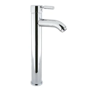 Crosswater Design Tall Monobloc Basin Mixer Tap without Waste Chrome
