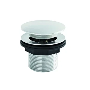Bc Designs Push Down Bath Waste 60mm (unslotted) Chrome