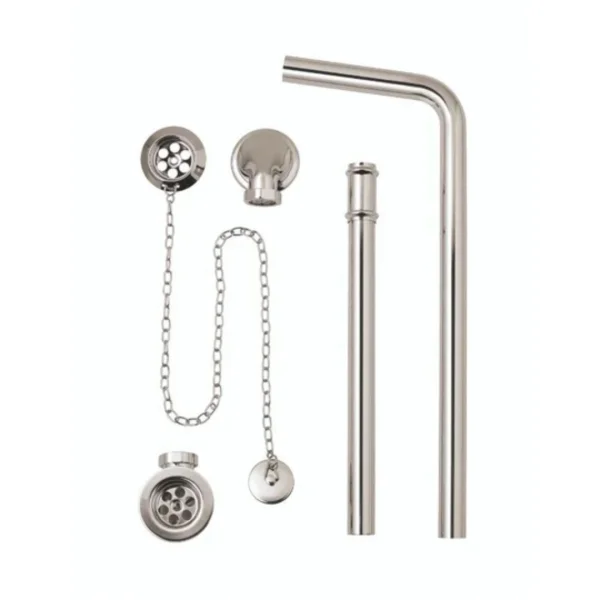 Bc Designs Plug & Chain Exposed Ext Bath Waste Nickel