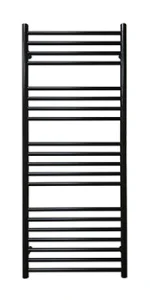 Jis Ashdown 520 1250 X 520mm Radiator For Electric Heating Black Stainless Steel