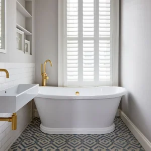 Bc Designs 1700mm Acrylic Boat Bath White