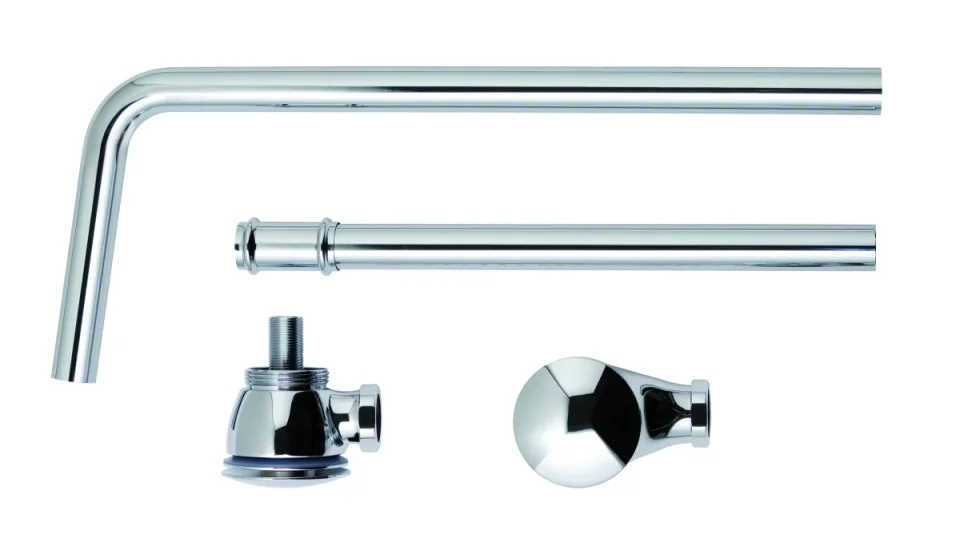 Bc Designs Push Down Exposed Bath Waste Chrome product image - Image 1