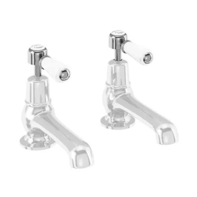 Burlington Kensington Lever Tap Handles Only (pair) Chrome product image - Image 1