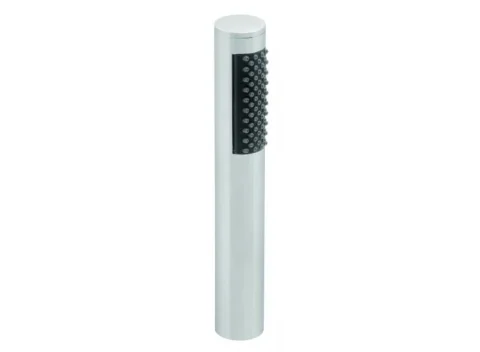 Vado Zoo Round Single Function Rub-clean Shower Handset Chrome detail view - Image 2