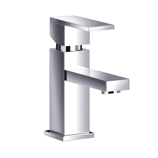 Just Taps Athena Mini Single Lever Basin Mixer Without Pop Up Waste Chrome