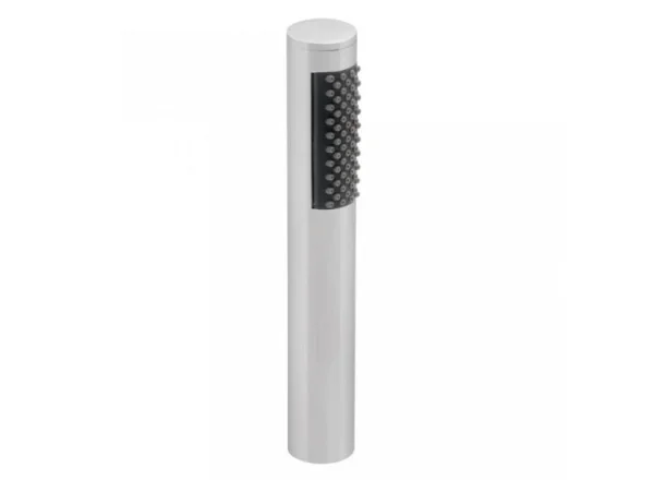 Vado Zoo Capsule Single Function Shower Handset With Flexible Chrome Plated Brass Hose And Concealed Box To Eliminate Water Ingress Chrome