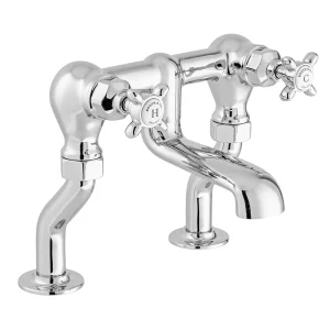 Booth & Co. Bath Filler Chrome & White