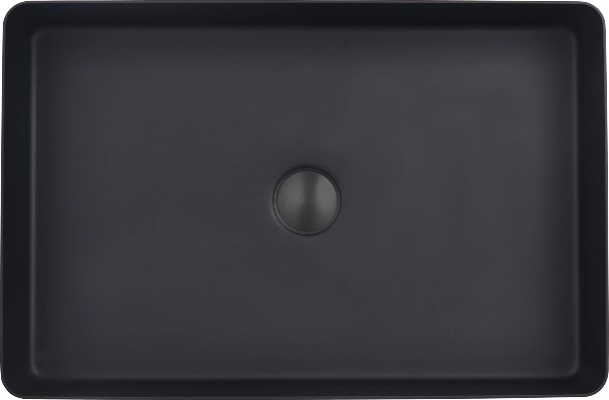 Just Taps Vos Matt Black Grade 316 Stainless Steel Counter Top Basin