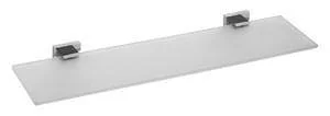Vado Level Frosted Glass Shelf 530mm (21'') Chrome