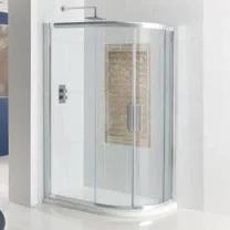 Eastbrook Corniche Easy Clean Offset Quad 1000x800 Chrome