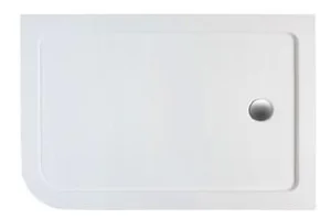 Eastbrook Volente 1200x800 Lh Tray For Curved Corner White