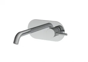 Saneux Cos Wall Mounted Basin Mixer - Chrome