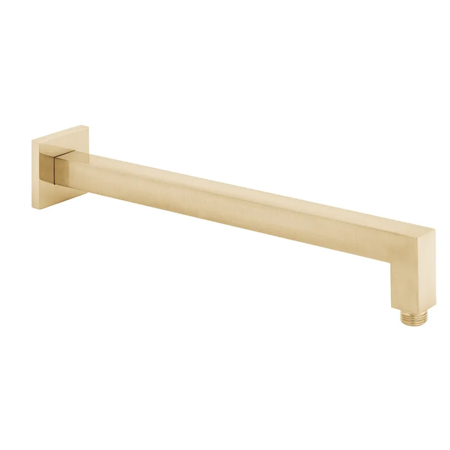 Vado Individual Easy Fit Square Shower Arm Brushed Gold product image - Image 1