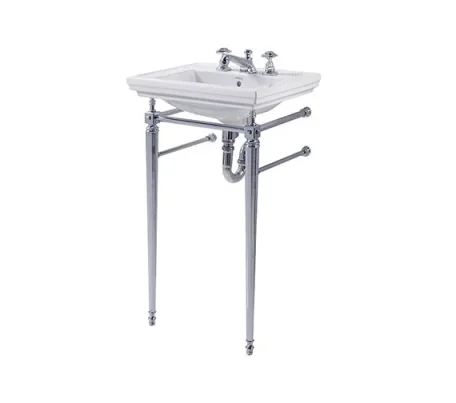 Imperial Ast Deco Cloak Stand Chrome