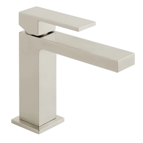 Vado Individual Notion Slimline Mono Basin Mixer Brushed Nickel