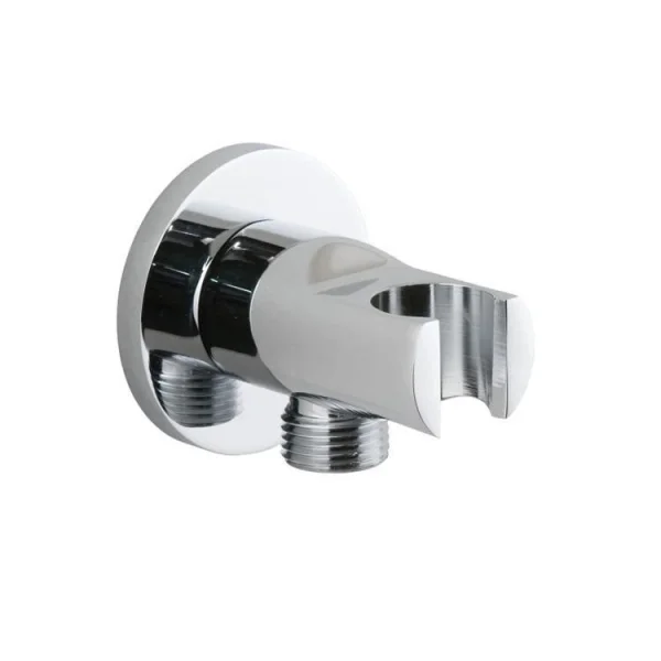 Vado Elements Integrated Outlet And Shower Bracket Wall Outlet Chrome