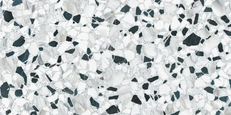 European Tiles Charmo Black 120 X 60cm Polished Wall & Floor Tile detail view - Image 2