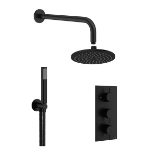 Crosswater One Box Showering Mpro Bundle 2000 Matt Black