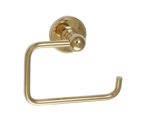 Just Taps Grosvenor Toilet Paper Holder Gold