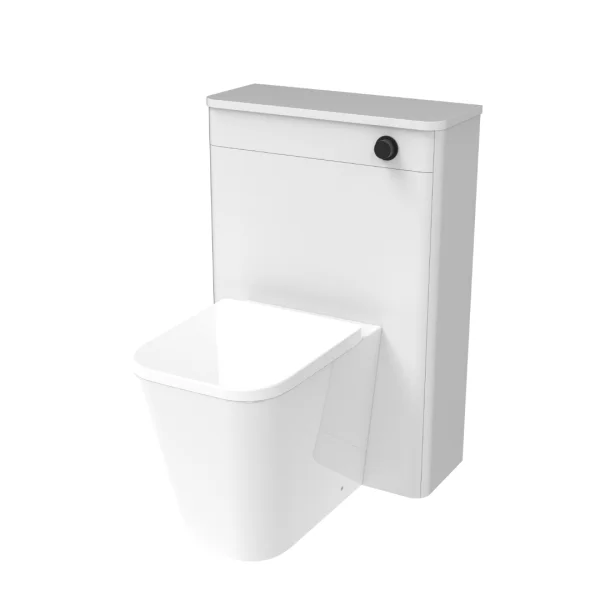 Saneux Hyde 60cm Wc Unit - Matte White