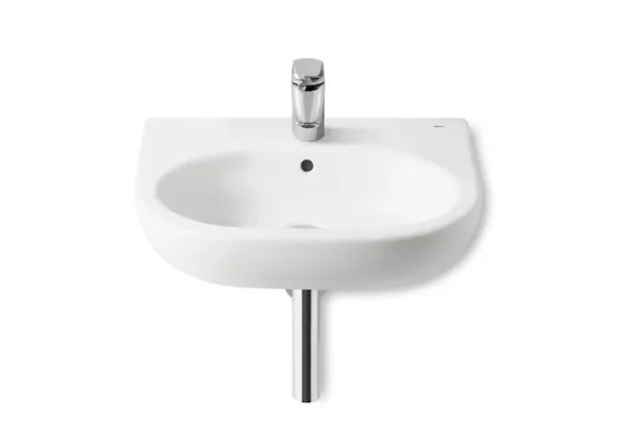 Roca Meridian-n Wall Hung Basin 550 X 460mm - 1 Taphole product image - Image 1