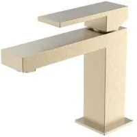 Saneux Tooga Basin Mixer - Brushed Brass
