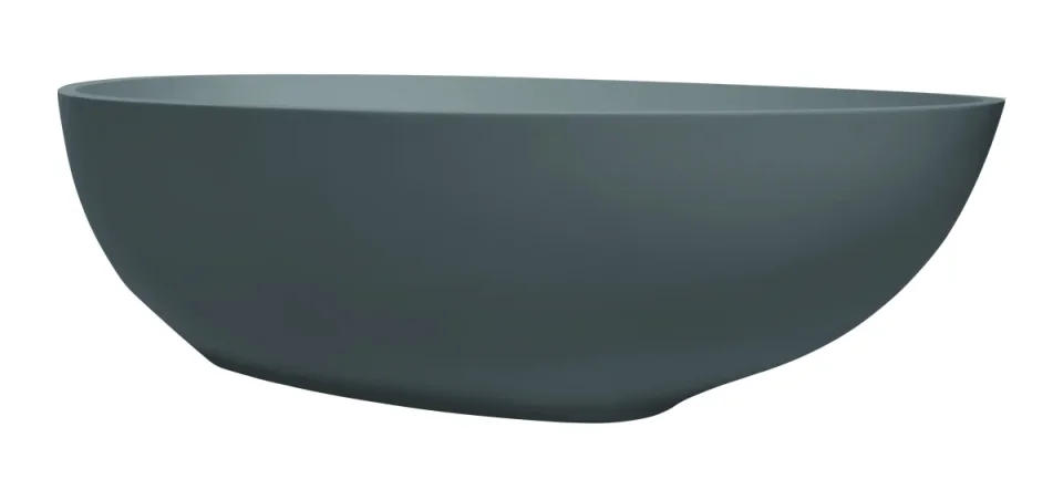 Bc Designs Gio Bath 1645 X 935 (no Waste) Industrial Grey product image - Image 1