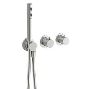 Crosswater Module Mpro 2 Control Trimset With Handshower Stainless Steel Effect