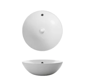 Crosswater Castellon Plus Counter Basin Overflow White