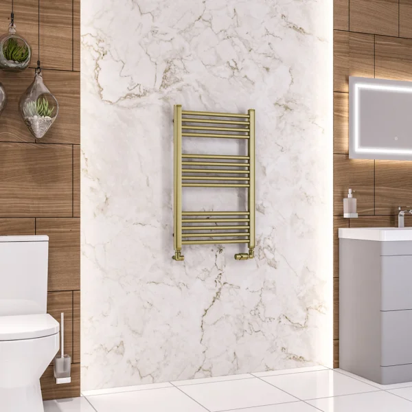 Eastbrook Wendover Straight Multirail 800 X 500 Brushed Brass
