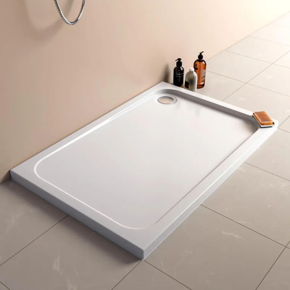 Crosswater Rectangular Shower Tray 900x1500 45mm detail view - Image 2