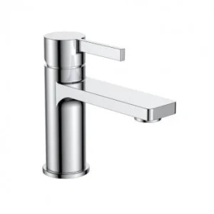 Just Taps Hugo Single Lever Mini Basin Mixer Without Pop Up Waste Chrome