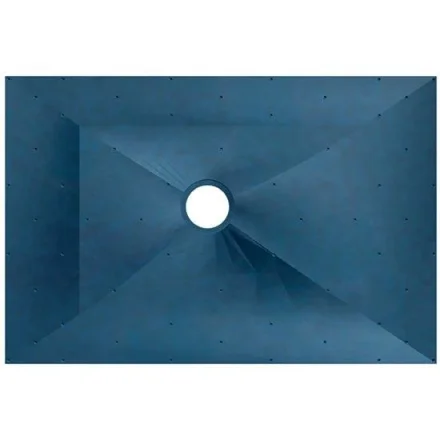 Eastbrook Biava Floor Former 1600mm X 1067mm (vinyl) - Blue product image - Image 1