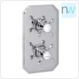 Eastbrook Traditional Flow Cross Handle Each Chrome