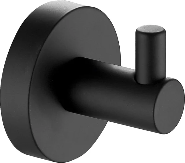 Just Taps Vos Robe Hook Matt Black