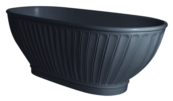 Bc Designs Casini Bath 1680 X 750 (no Waste) Gunmetal