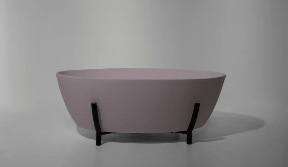 Bc Designs Essex Bath 1510 X 760 (no Waste) Satin Rose detail view - Image 2