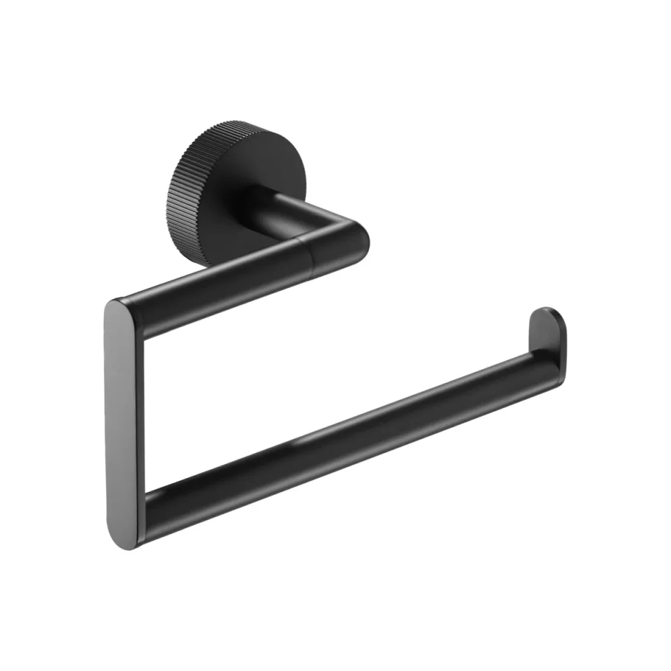 Just Taps Evo Towel Bar Matt Black product image - Image 1