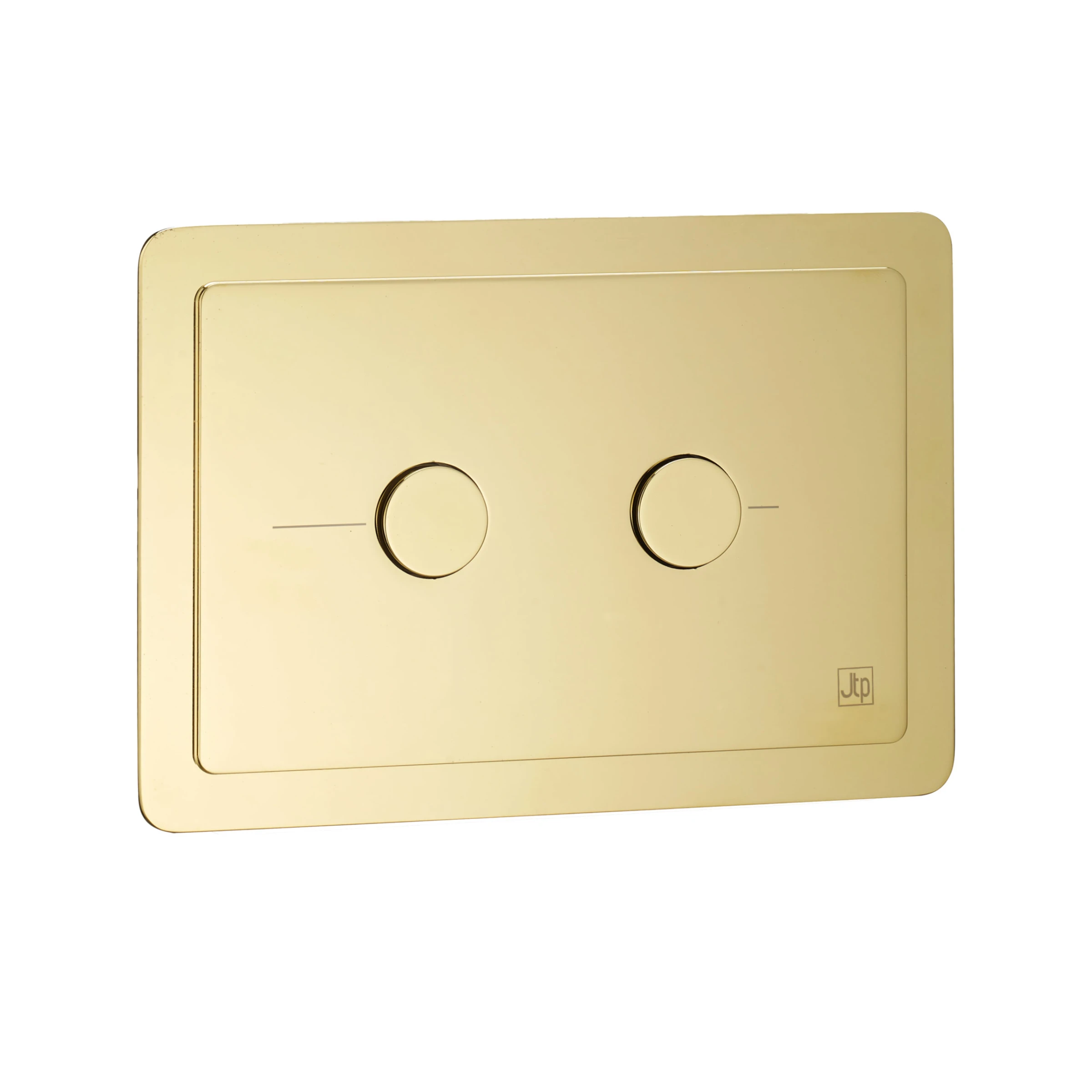 Just Taps Grosvenor Pneumatic Flush Plate Antique Brass RT