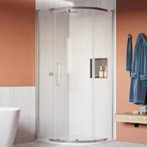 Crosswater Asura 8mm Quadrant Door 900 X 900 Chrome