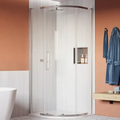 Crosswater Asura 8mm Quadrant Door 900 X 900 Chrome