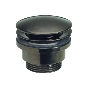 Crosswater Union Universal Basin Waste Brushed Black Chrome
